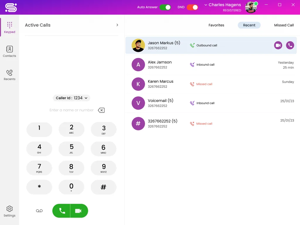Simples Phone para Windows e macOS